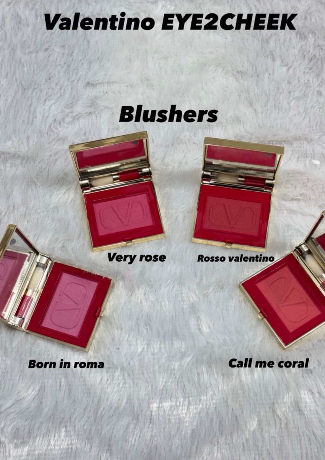 VALENTINO EYE2 CHEEK DUAL USE BLUSH & EYE SHADOW