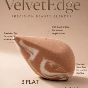 VELVETEDGE Precision Beauty Blender | 3D Makeup Sponge