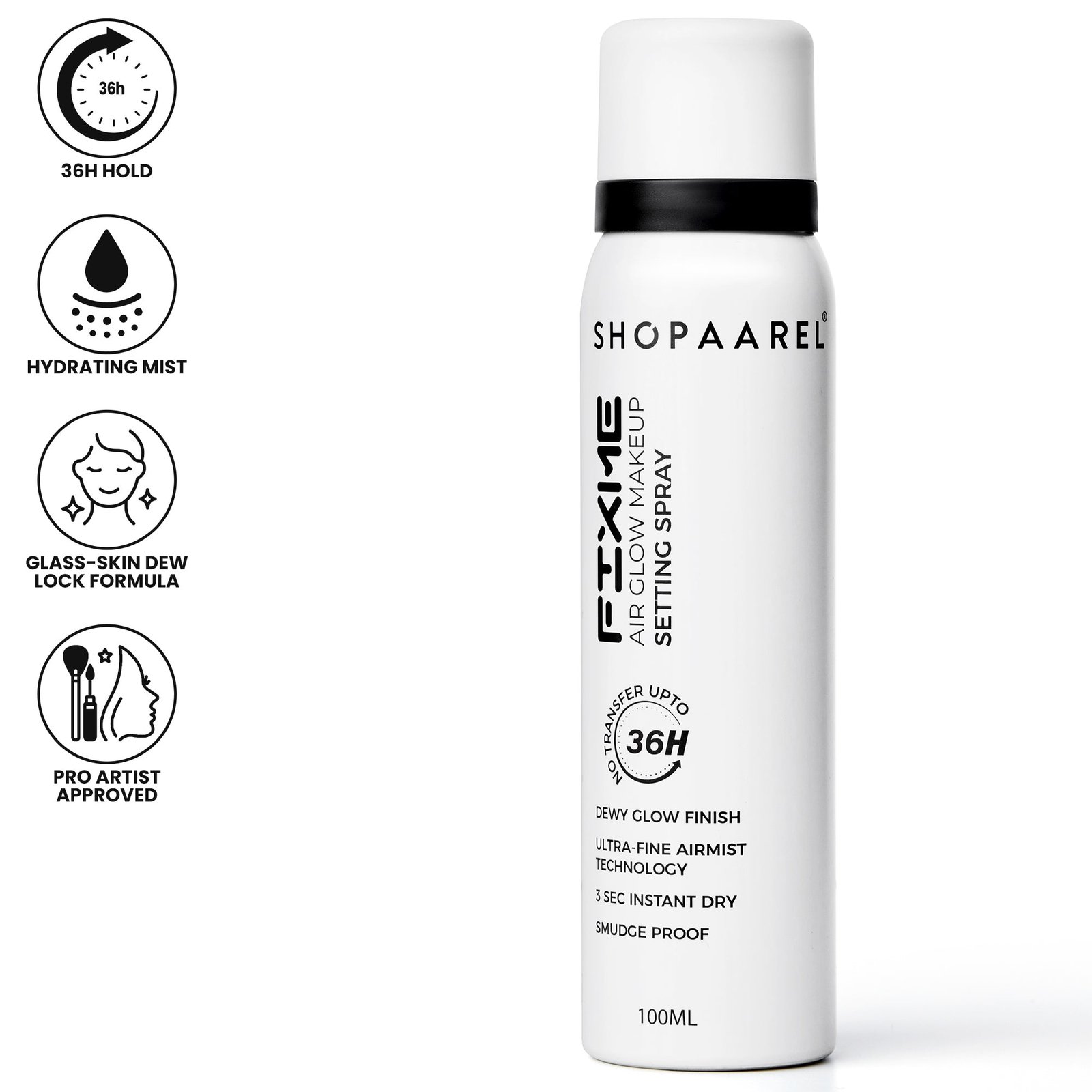 SHOPAAREL FIX ME Air SHOPAAREL Glow Makeup Setting Spray · 100ml