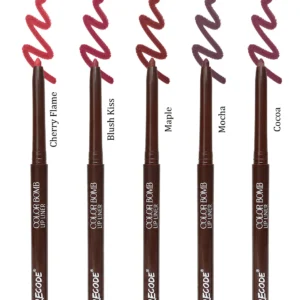 RECODE STUDIOS Recode 01 Brown Color Lip Liner Set of 5 ( 5 X 0.3 G)