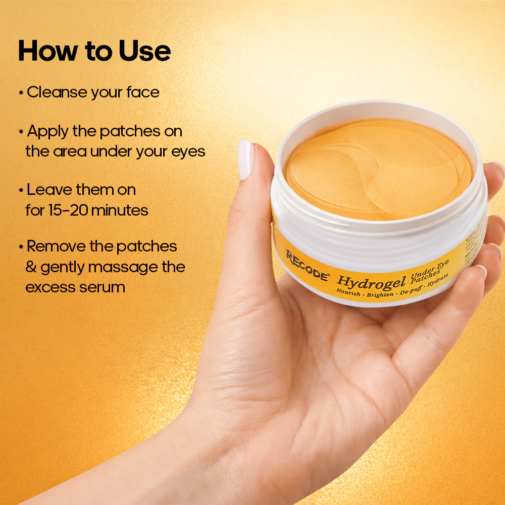 RECODE STUDIOS Recode Hydrogel Under Eye Patches 30 Pairs/ 60 Pcs - Image 4