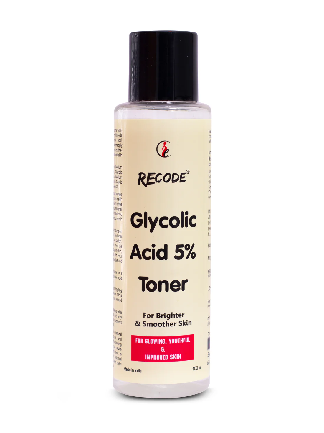 RECODE STUDIOS Recode 5% Glycolic Toner -100 ML