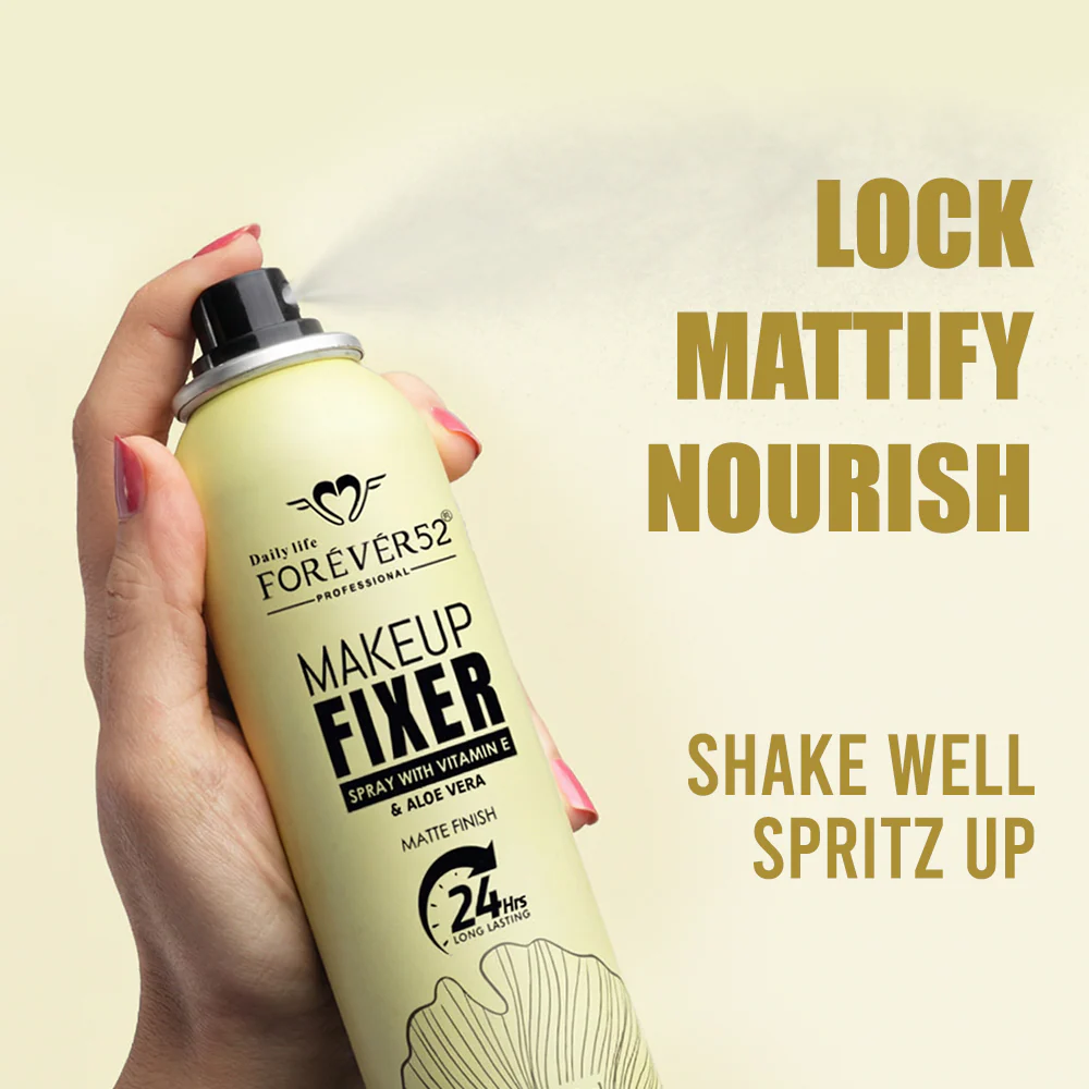 FOREVER 52 Makeup Fixer Spray with Vitamin E (150ml) - Image 4
