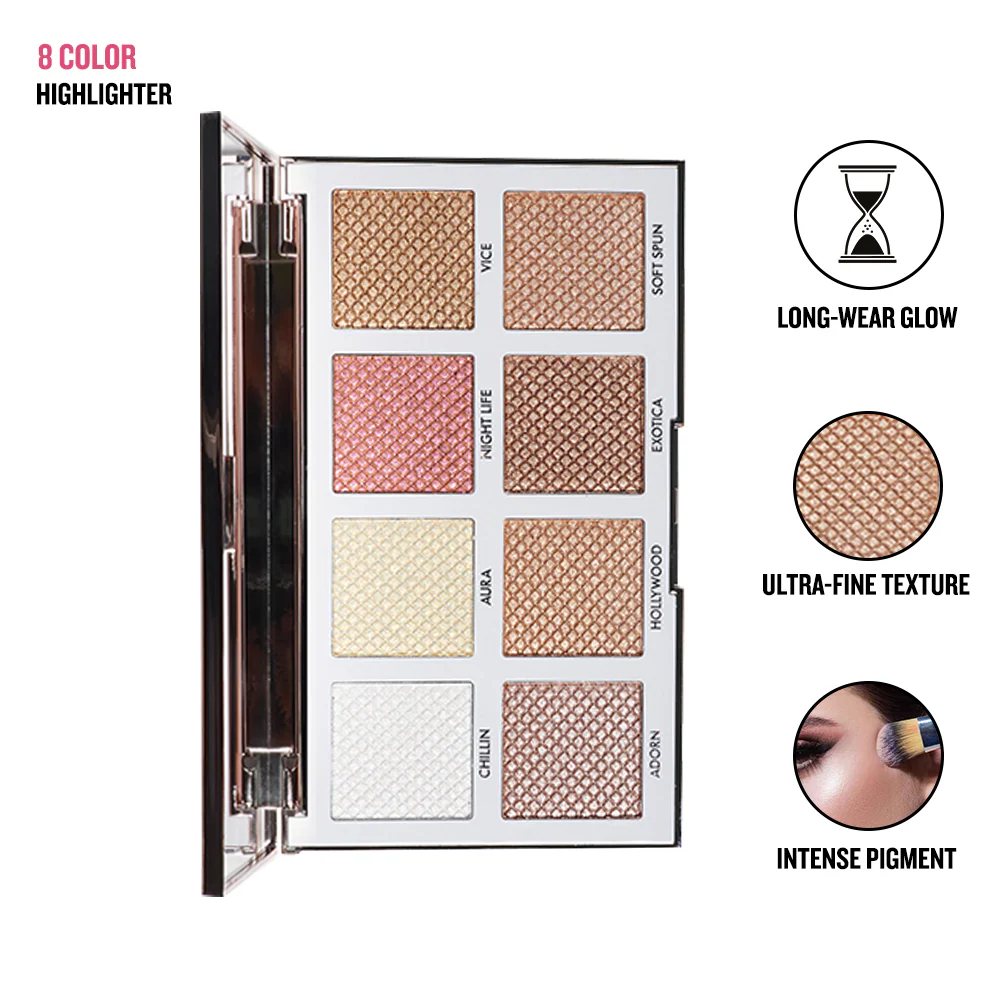 FOREVER 52 Essentials: 8-Color Highlight Palette