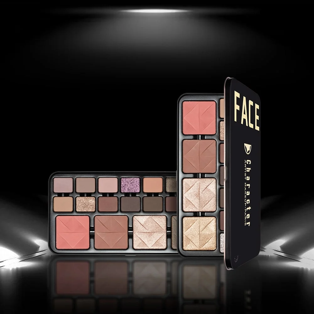 CHARACTER PARIS Character Pro Blush/Highlighter & Eyeshadow Palette - C-A303 - Image 4