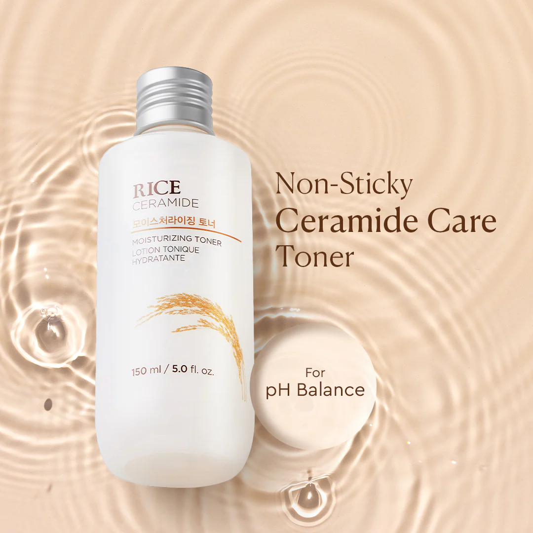 THE FACE SHOP Ceramide & Rice Moisturizing Toner 150ml