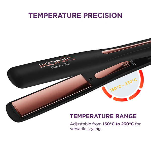 IKONIC PROFESSIONAL Ikonic Professional Gleam 3.0 Hair Straightener - Image 4