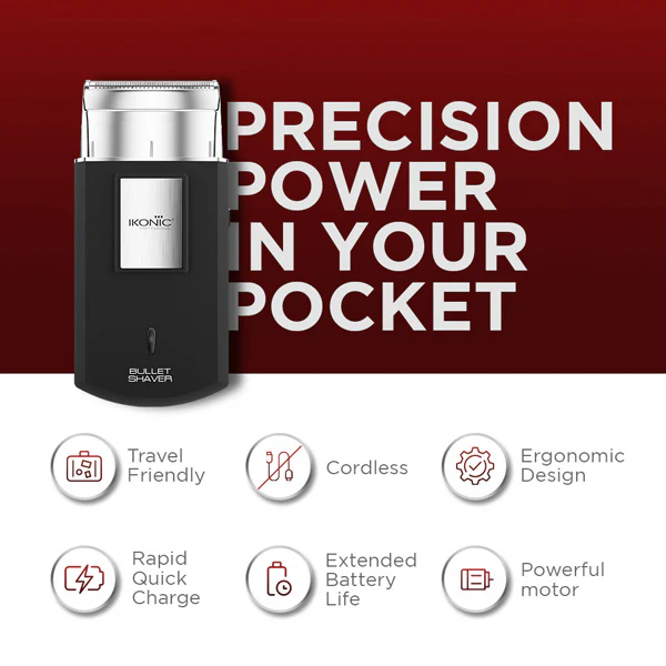 IKONIC PROFESSIONAL Ikonic Professional Bullet Hair Shaver - Image 2