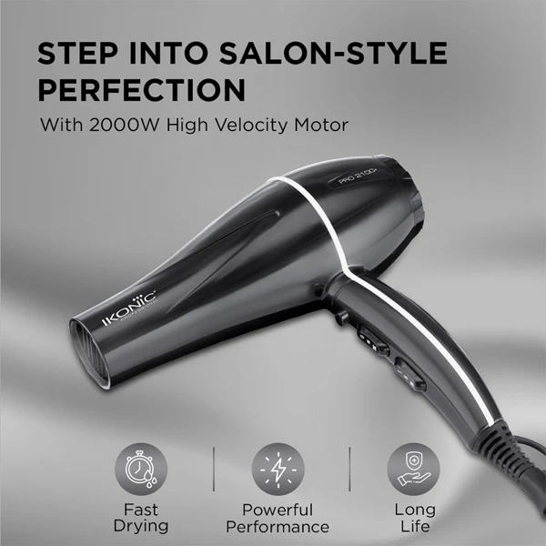 IKONIC PROFESSIONAL Ikonic Professional Pro 2100+ Hair Dryer - Image 3