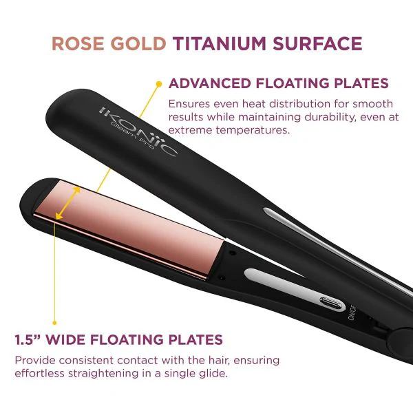 IKONIC PROFESSIONAL Ikonic Professional Gleam Pro Hair Straightener - Image 3