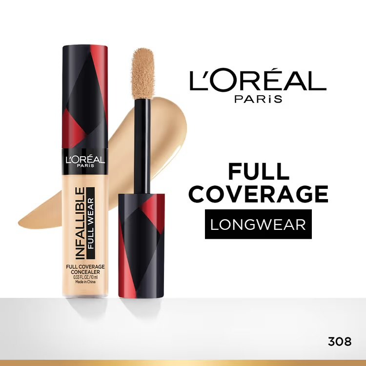 LOREAL PARIS Infallible Full Wear More Than Concealer - 308 (10ml)