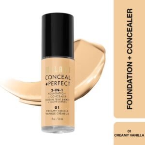 MILANI Conceal + Perfect 2-in-1 Foundation + Concealer - 01 (30 ml)