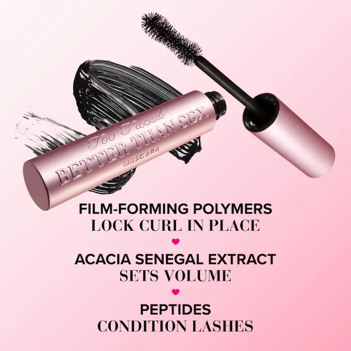 TOO FACED Better Than Sex Volumizing & Lengthening Mascara - Image 3