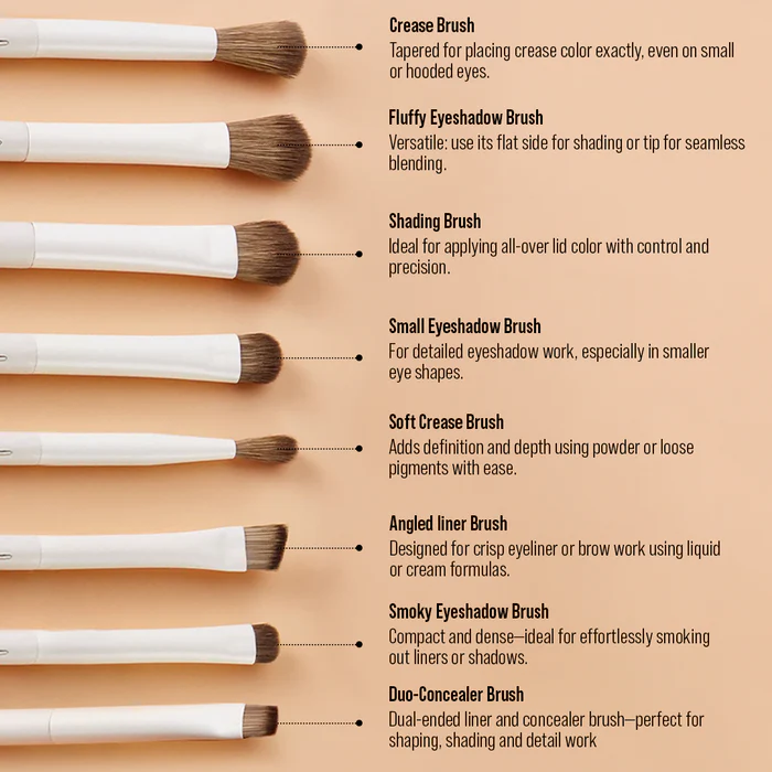 JESSUP BEAUTY Jessup Beauty 14pcs Light Gray Comprehensive Collection - Image 5