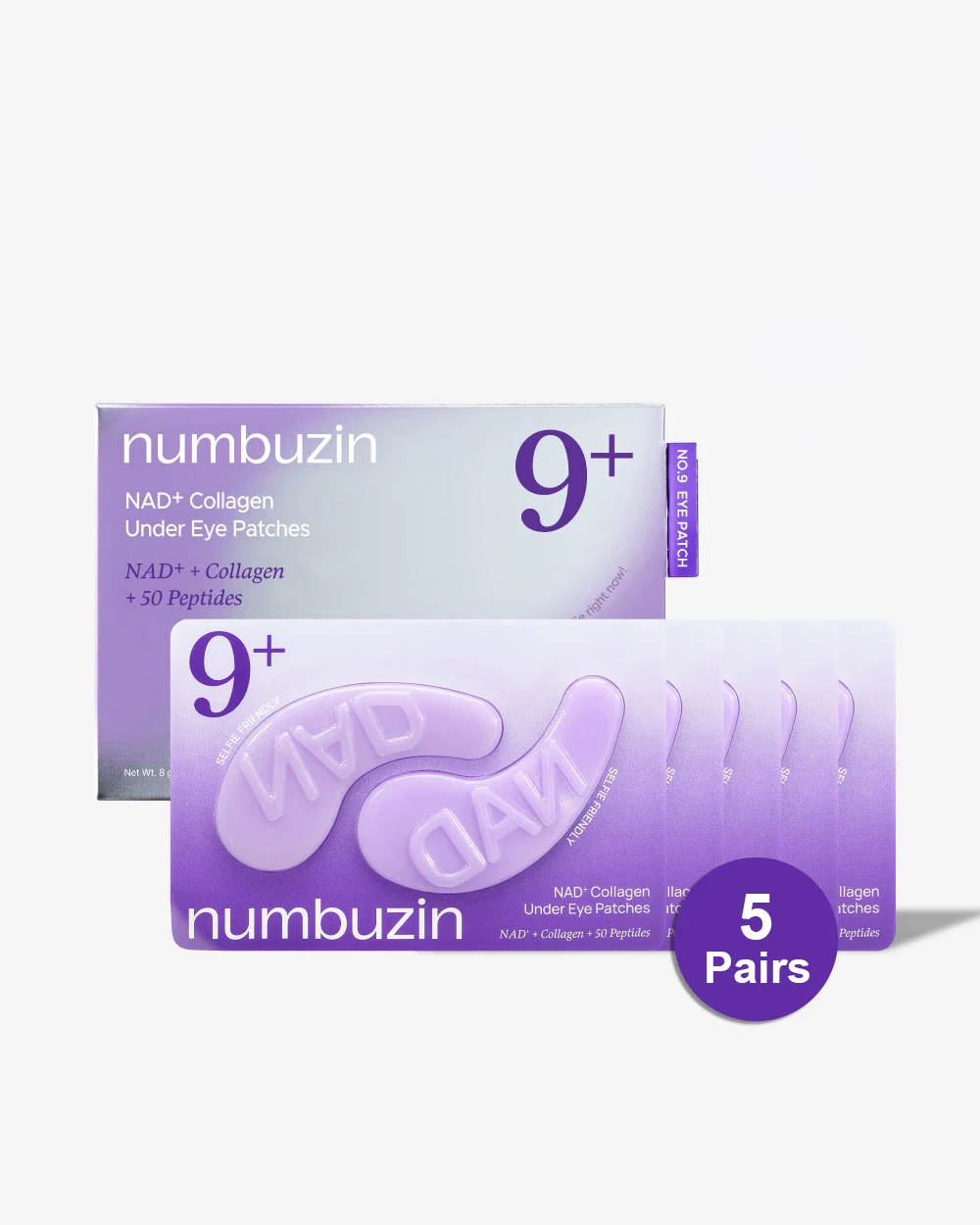 Numbuzin Collagen Under Eye Patches - 5pairs