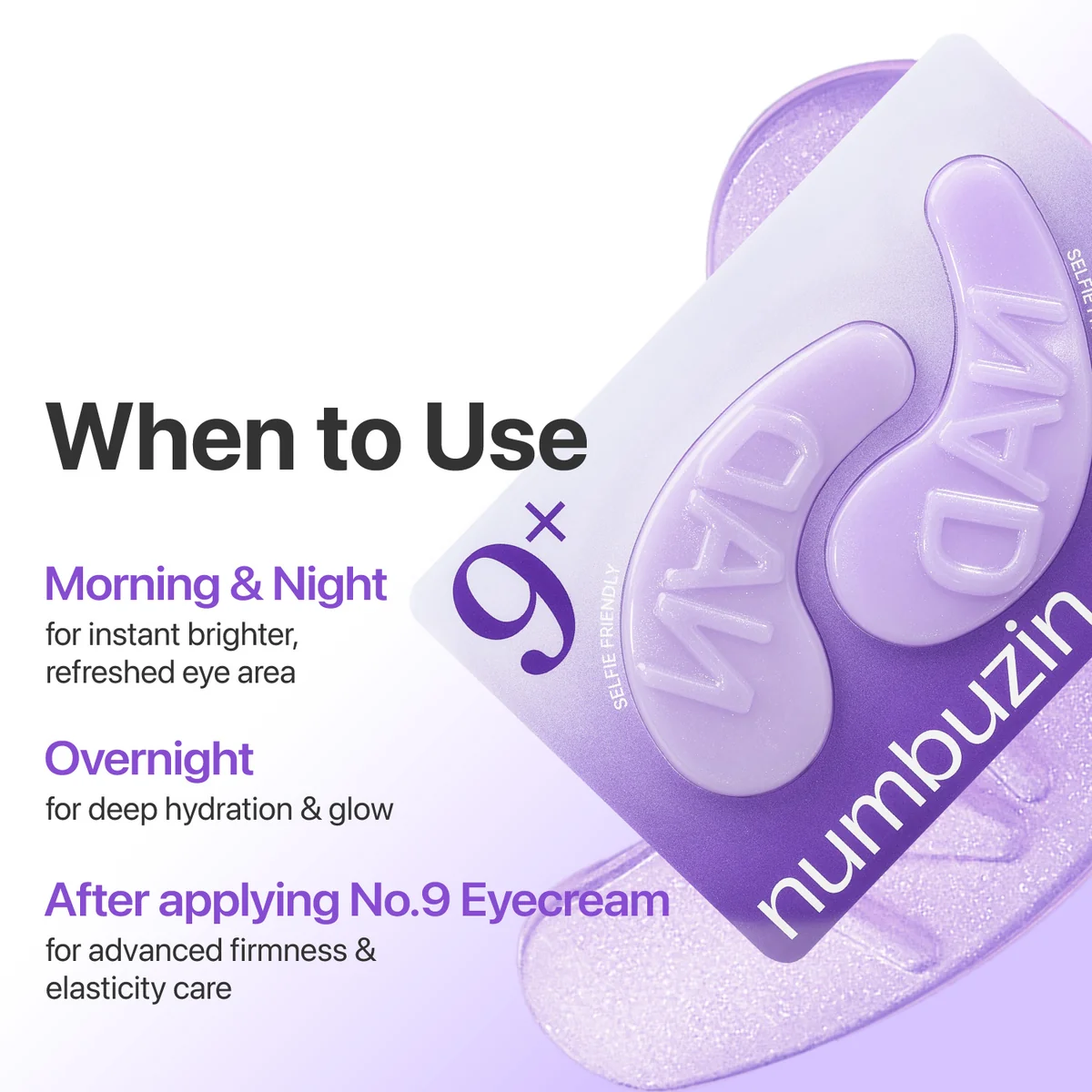 Numbuzin Collagen Under Eye Patches - 5pairs - Image 5